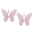 thumbnail image 1 of 2 piezas de dijes para pendientes de moda, collares, colgantes, accesorios para el cabello, mariposas ROSADO, 1 of 9