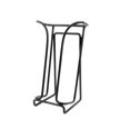 thumbnail image 1 of FixtureDisplays Support de Littérature Pliable en Fil Métallique 1239-40-BLACK, 1 of 6