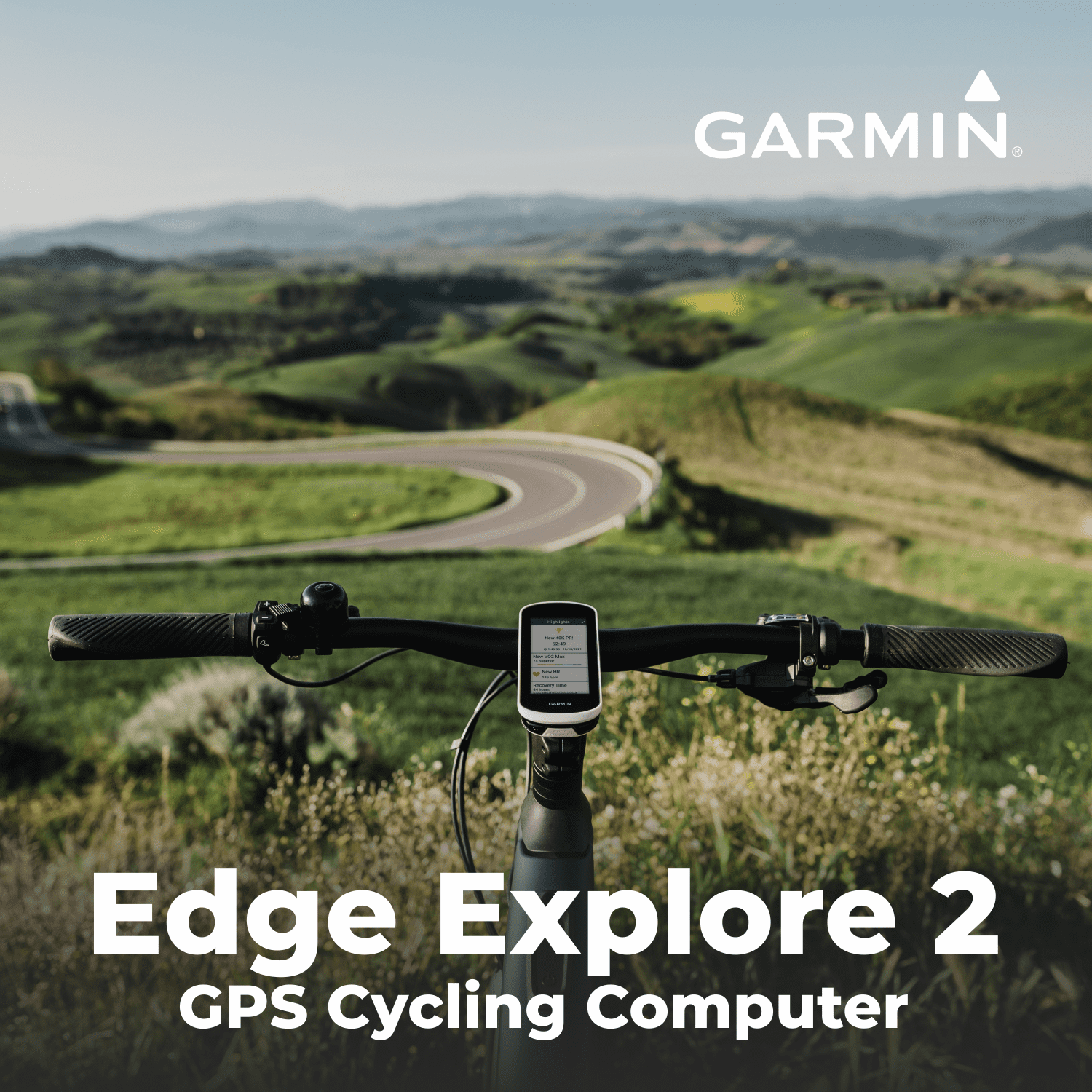 Garmin GPS Edge Explore Blanc + Ceinture Cardio Garmin HRM-Dual