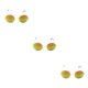thumbnail image 4 of Sonducket Gafas de sol Pragmatic Portable Beautiful Sun Eyewear Outdoor Light-Weight for Male Female Golden,Golden Type1 NO1 Sonducket CBP347212, 4 of 6
