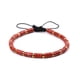 thumbnail image 1 of Xiao Hua Pulseras de cuentas para mujer y hombre - Pulsera de cuentas ajustable de cristal curativo de 4 mm - Rojo, 1 of 4