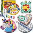 thumbnail image 1 of Kit de pintura Dan&Darci Stepping Stones Unicorn para niños de 6 a 12 años, 1 of 9