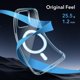 thumbnail image 3 of Funda de silicona transparente ESR para iPhone 14/13 con MagSafe Blue, 3 of 8