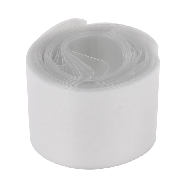 Unique Bargains Tube Rétractable en PVC de 30mm Largeur Plate 6M pour Batterie 18650