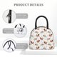 thumbnail image 4 of Fotbe Rabbit And Squirrel Bolsa de Almuerzo con Estampado, Lonchera Aislada, Contenedor de Comida Reutilizable Tipo Cooler a Prueba de Fugas, 4 of 6