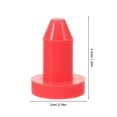 thumbnail image 2 of OULII 2Pcs Red Silicone Kayak Plug Professional Marine Drain Plug Boat Drain Hole Stopper, 2 of 8