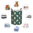 thumbnail image 6 of Balery Cute Shiba Round Laundry Basket with Handles Waterproof Freestanding Laundry Hamper for Clothes Toys in the Dorm and Family-Medium, 6 of 8