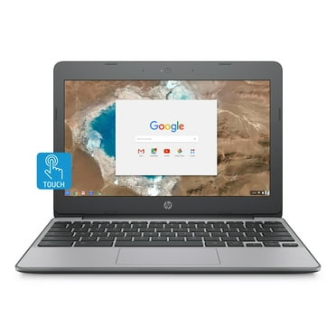 HP 11.6" Celeron Touch 4GB/16GB Chromebook, 11.6" HD IPS UWVA Corning Gorilla Glass Touch Display, Intel Celeron N3060, Intel HD Graphics, 4GB SDRAM, 16GB eMMC, 11-v020wm