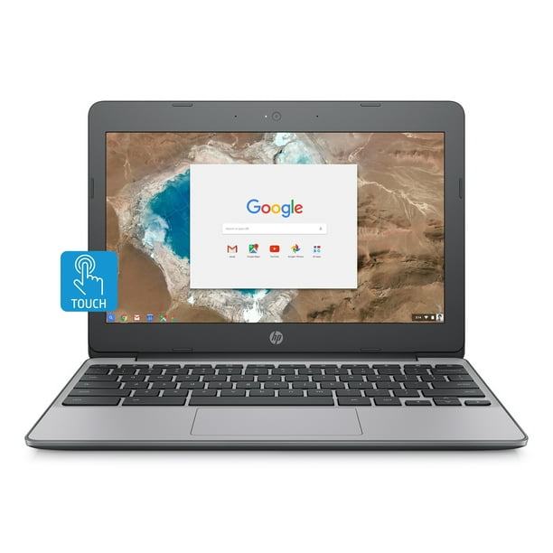 HP Chromebook 11, 11.6" HD IPS UWVA Corning Gorilla Glass Touch Display, Intel Celeron N3060, Intel HD Graphics, 4GB SDRAM, 16GB eMMC, 11-v020wm