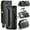 Black, variant on Wallet Case for Google Pixel 10 /10 Pro,Flip RFID Blocking Shockproof TPU Cover with 7 Card Slots,Cash Slot,Zipper Coin Pocket,Crossbody PU Leather Phone Cover,Black