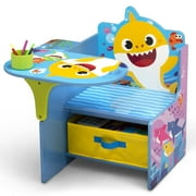 Baby Shark Chair Desk with Storage Bin - Ideal for Arts & Crafts, Snack Time, Homeschooling, Homework & More by Delta Children