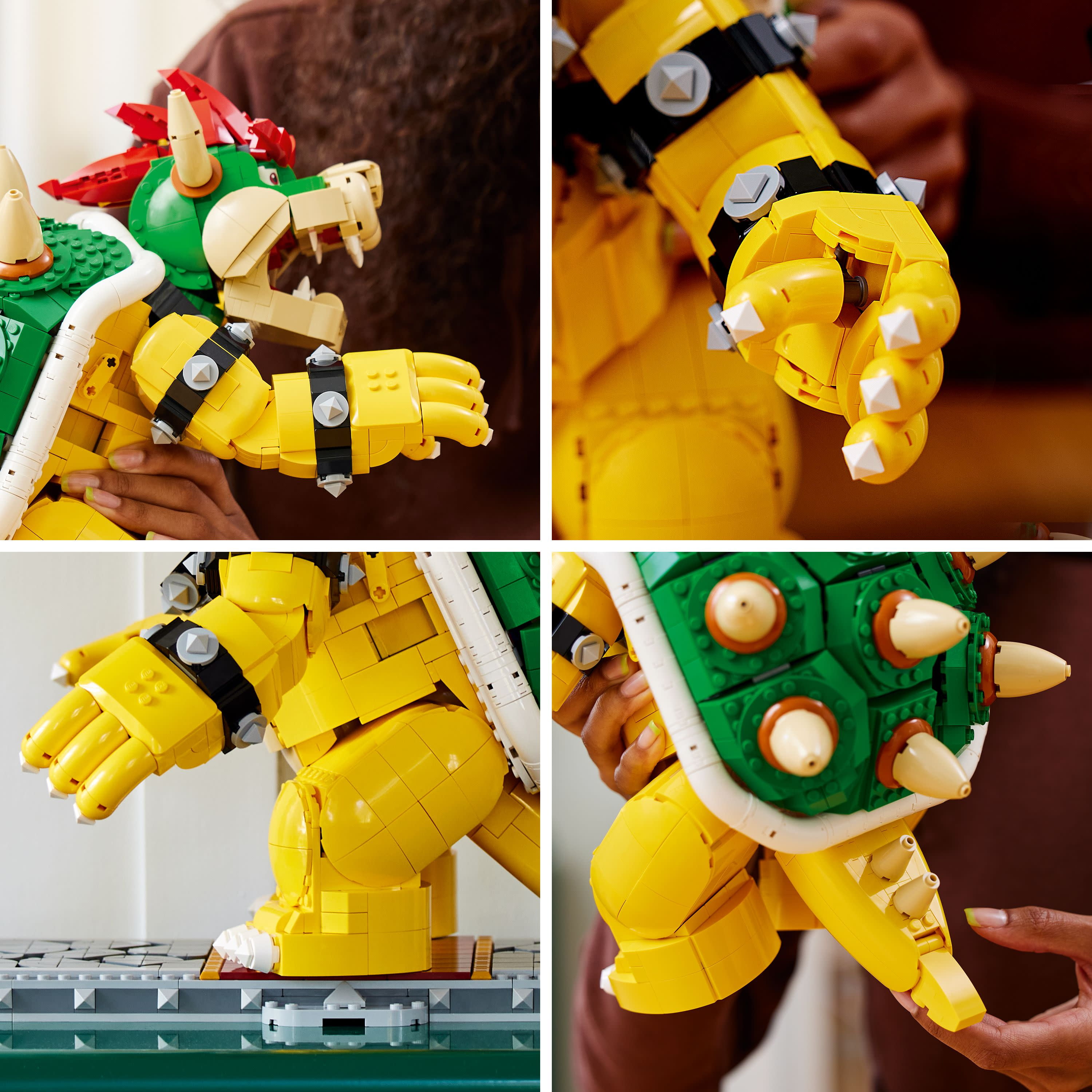 LEGO® Super Mario™ - un LEGO Bowser™ de 4,3 mètres sur le stand de