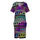thumbnail image 3 of Vestido de neón étnico para mujer traje holgado con bolsillos ropa de graduación, 3 of 6