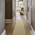 thumbnail image 2 of Garland Rug Town Square Polypropylene Tan Indoor Runner Rug, 2' x 8', 2 of 7