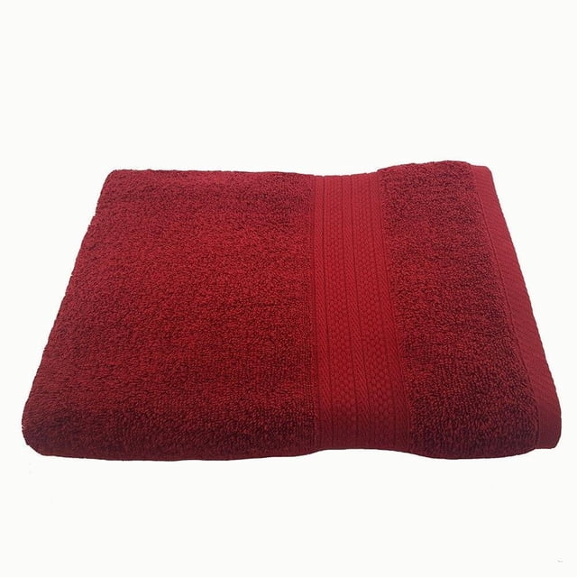 Toalla para Baño Cottonella Medio Cuerpo 70 x 130 cm Vino