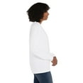 thumbnail image 2 of Hanes Pocket T-Shirt Long Sleeve Unisex Garment Dyed Tee Crewneck Cotton, 2 of 4