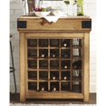 thumbnail image 2 of Crosley Roots Bistro Kitchen Island with Wine Rack in Light Brown, 2 of 11