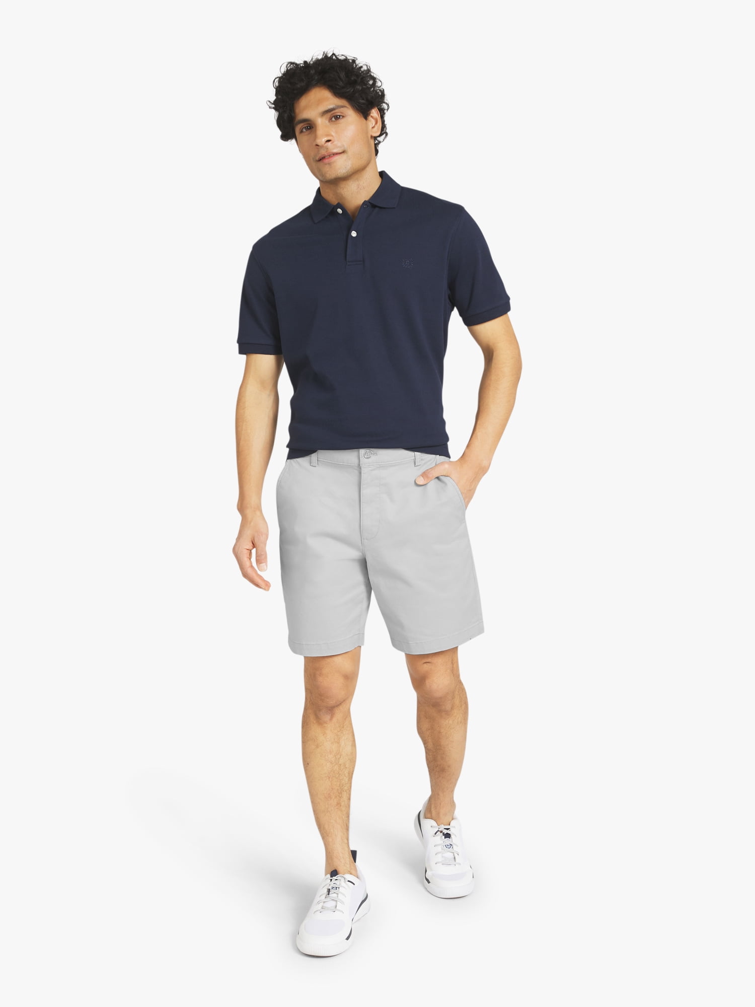 Chaps Men's & Big Men's Flat Front Shorts, Sizes 30-42, 8" Inseam