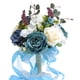 thumbnail image 2 of Ramo de flores artificiales Advancent para boda decoración azul, 2 of 6