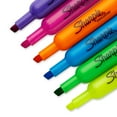 thumbnail image 3 of Sharpie Tank Style Highlighters, Chisel Tip, Assorted Fluorescent Colors, 8 Count, 3 of 7