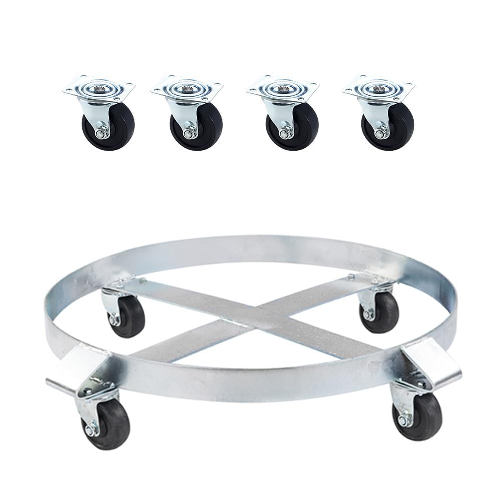 Zimtown Heavy Duty Drum Dolly 1000 Pound 55 Gallon Swivel Casters