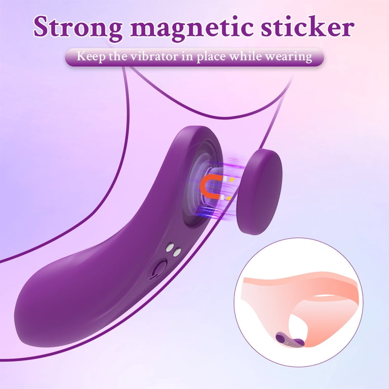 Tluda Wearable Vibrator Vibrating Panties Clitoral Stimulator Butterfly  Vibrator with Remote, Sex Toys for Women,Purple - Walmart.com