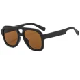 thumbnail image 3 of Gafas de sol de diseñador de lujo para hombres 2024 Nuevas gafas de sol de moda retro Gafas de sol de una pieza Gafas de sol versátiles de moda para hombres, 3 of 5