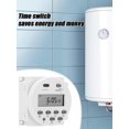 thumbnail image 3 of DC 12V Timer Switch 16A Digital Electronic LCD Time Relay, 3 of 3