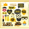 thumbnail image 4 of 77th Birthday Decoration Black and Gold for Boy & Girl, 77th Cake Topper, 77th Party Supplies for Her and Him, 77th Birthday Photo Props, 4 of 5