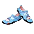 thumbnail image 5 of Swim Shoes for Kids Boy's Girl's Kids Water Shoes Barefoot Swim Quick Drying Lightweight Sport Swim Shoes Sky Blue 4-5Y, 5 of 7