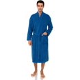 thumbnail image 1 of Men's Robe, Turkish Cotton Terry Kimono Bathrobe, 1 of 6