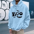 thumbnail image 2 of Landzoo Halloween Hoodies For Men Graphic Print Long Sleeve Hooded Fall Season Tops Men Soft Sweatshirts Size 3XL, 2 of 4