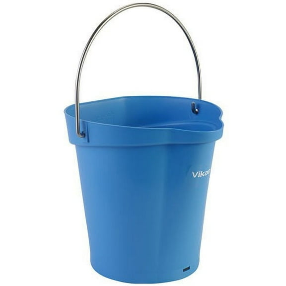 Blue - 3-Gallon Flat-Sided Pail