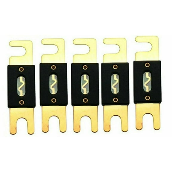 IMC Audio ANL Fuse 200 Amp For Car Vehicle Marine Audio Video System Gold Plated 5 Pack