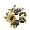 thumbnail image 2 of HomelyJoy Fall Candle Holder Centerpiece with Pumpkins, Berries and Rich Maples, Thanksgiving Table Centerpiece for Dining Room, Desktop Home Decor, 2 of 7