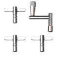 thumbnail image 4 of Labymos Drum Key Universal Drum Tuning Key Percussion Hardware Tool 1pc Z Type Rack Drum Spanner + 3pcs T Type Rack Drum Wrench Musical Instrument Accessories, 4 of 8