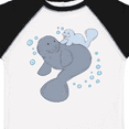thumbnail image 4 of Inktastic Cute Manatees with Bubbles Boys or Girls Toddler T-Shirt, 4 of 5