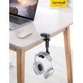 thumbnail image 6 of Lamicall Headphone Stand, Headset Hanger - Adjustable & 360 Degree Rotating Gaming Earphones Hook - Black, 6 of 8