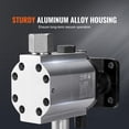 thumbnail image 4 of KFFKFF 2-Stage Hydraulic Gear Pump for Log Splitters, 11GPM Flow Rate, 3000 PSI, 1'' Inlet, 1/2'' NPT Outlet, 3600 RPM, Aluminum Construction, Suitable for Small Engine Applications, 4 of 9