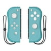 Switch Wireless Controller Joypads CHASDI. Pair of Remote Motion Controllers with Micro USB Charging Cable & Joy-Con Alternative Compatible with Nintendo Switch (Turquoise)