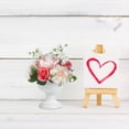 thumbnail image 3 of OULII 2Pcs Garden Planter Urns White Plastic Vintage Style Urn Planter, 3 of 8
