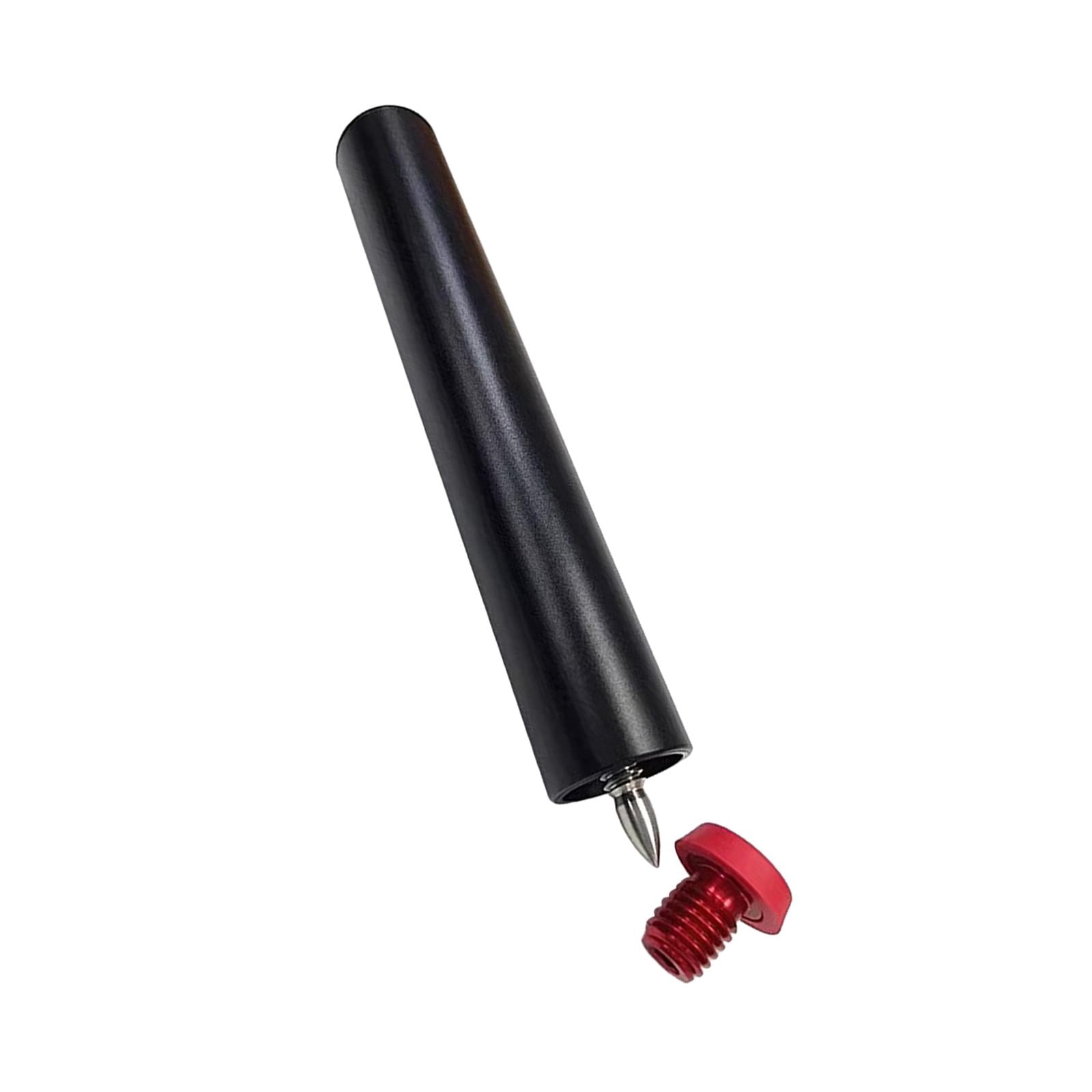 Baoblaze Pool Cue Extender Billiards Cue Extension for Beginners Enthusiast Men Women Red