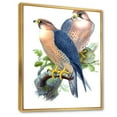 thumbnail image 3 of Designart 'Ancient Birds II' Traditional Framed Canvas Wall Art Print, 3 of 5