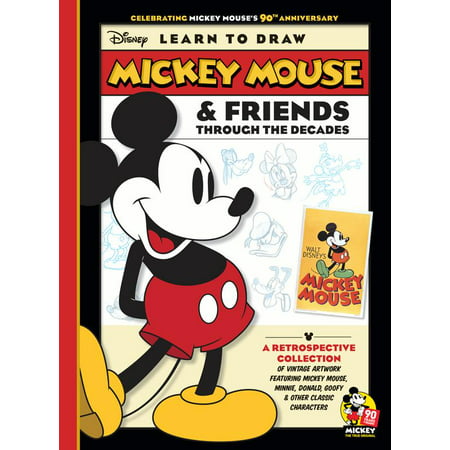 Learn To Draw Mickey Mouse Amp Friends Through The Decades