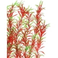 thumbnail image 4 of Plantas de plástico para decoración de acuario, extragrandes, 21 pulgadas, plantas artificiales para peceras, decoraciones altas para peceras (vino, 2 unidades), 4 of 5