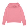 thumbnail image 6 of UrbanFashion Women’s Elegant Cowl Collar Knit Sweater Casual Stylish Pullover Top, 6 of 7