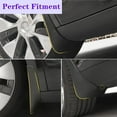 thumbnail image 3 of Car Mudguard Mud Flaps for 2025 Subaru Crosstrek 2024 Molded Custom Front and Rear Mudflaps Splash Guards Fender Flares Kit 4-PC Auto Accessories,Send 1 Car Wash Towel, 3 of 7