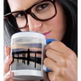 thumbnail image 2 of 3drose, 10th Street Marina, Everett, Washington, Usa - Us48 Jme0647 - John and Lisa Merrill, 11oz Two-tone Blue Mug, 2 of 6