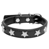 CUECUEPET Adjustable Dog Collar with Embellished Star Bling Charms [Multiple Sizes]