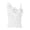 Z-White582, variant on Women's Tank Top Fashion Solid Color Sim Fit Asymmetrical Neck Sexy Flower Bodice Casual Sleeveless Female Summer Vest